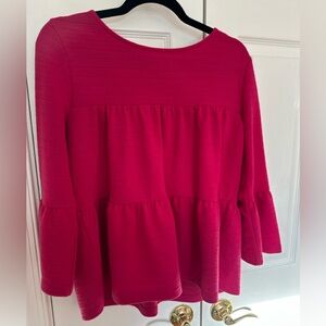 J-Crew Magenta Shirt